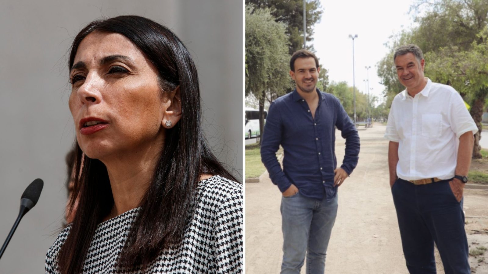 Karla Rubilar y Felipe Ossandón: primarias de Puente Alto