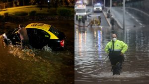 Sistema frontal: ¿Por qué se inunda Santiago cada vez que llueve?