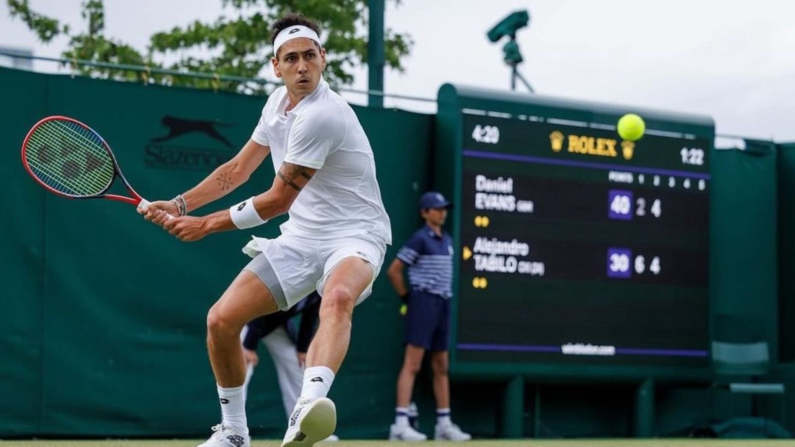 Alejandro Tabilo Wimbledon Cobolli