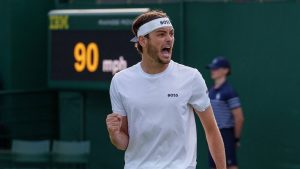 Quién es Taylor Fritz, el polémico jugador que eliminó a Tabilo en Wimbledon