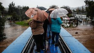 Cuándo vuelve a llover en Santiago