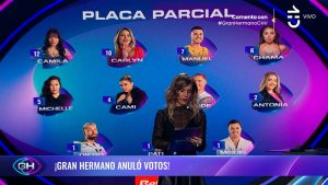 VIDEOS Y FOTO - Con votos anulados por complot: así quedó la cuarta placa de Gran Hermano