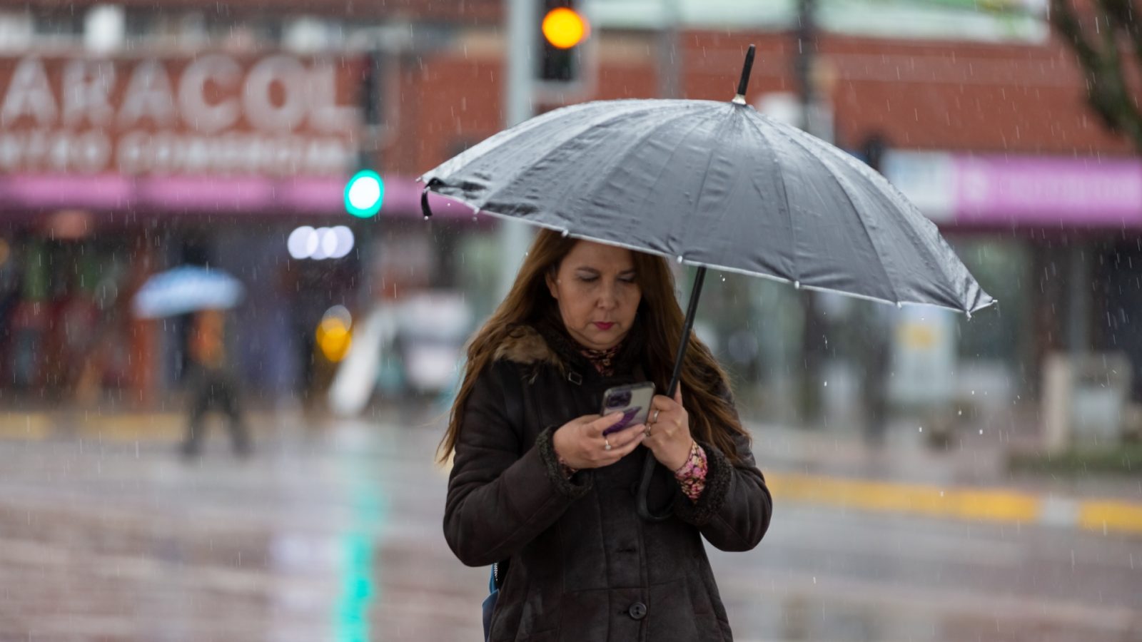sistema frontal dónde lloverá este fin de semana regiones