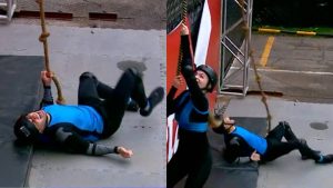 VIDEO - Así fue el grave accidente que sufrió Manuel en medio de competencia de Gran Hermano