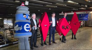 Entel y el Ministerio de Transportes anuncian que la mejor conexión de Sudamérica la tiene el metro de Santiago