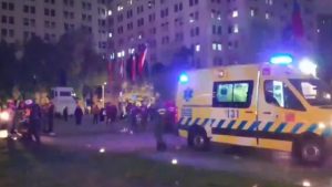 Hombre se quema a lo bonzo frente al Palacio de La Moneda