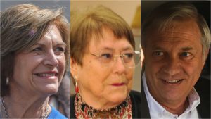 Cadem: Matthei sigue liderando carrera presidencial y Bachelet superó a Kast en preferencia de voto