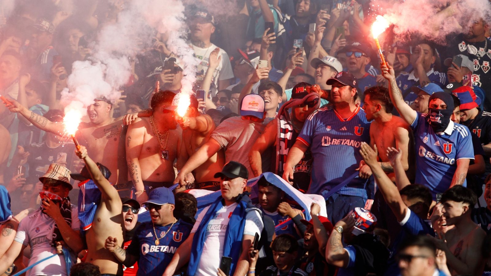 Los de Abajo La U ANFP Milad Barras Bravas