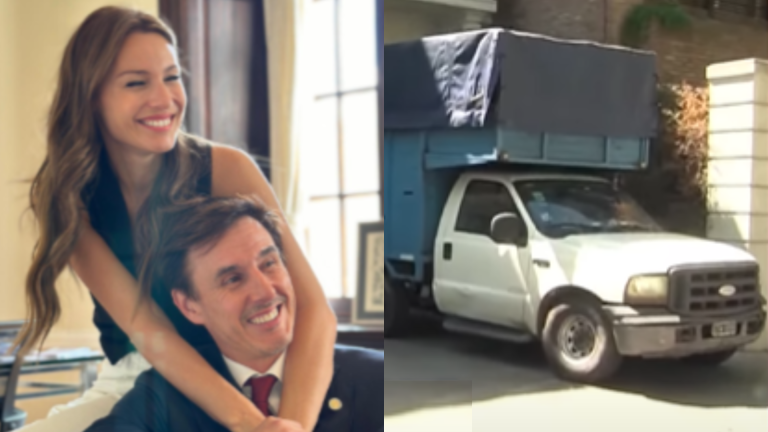 VIDEO – La sorpresiva mudanza del esposo de Pampita que aumentó los rumores de su separación