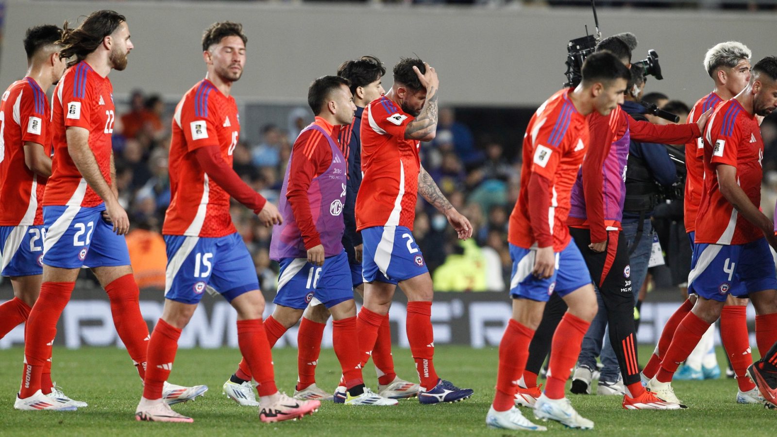 Bajas de Chile vs Brasil Eliminatorias
