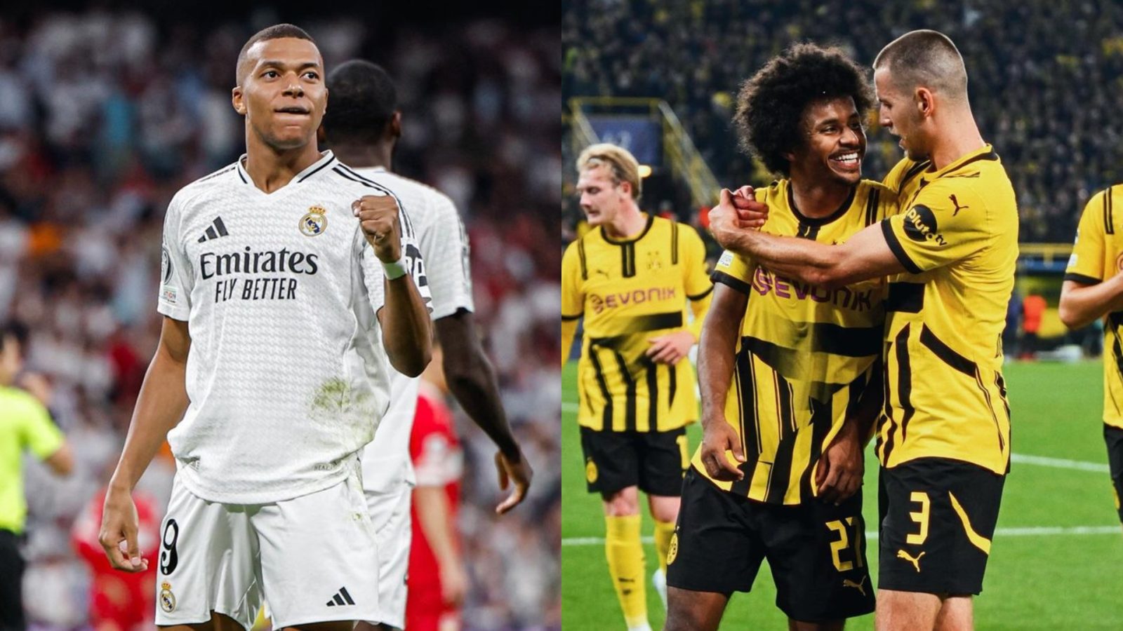 Real Madrid vs Borussia Dortmund Champions League programación