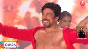 VIDEO - Desató pasiones: José Antonio Neme se lució imitando a Chayanne en Teletón 2024