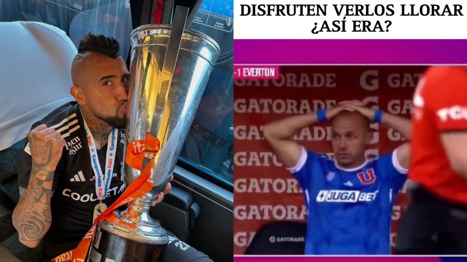 Memes Colo Colo y La U de Chile campeonato nacional