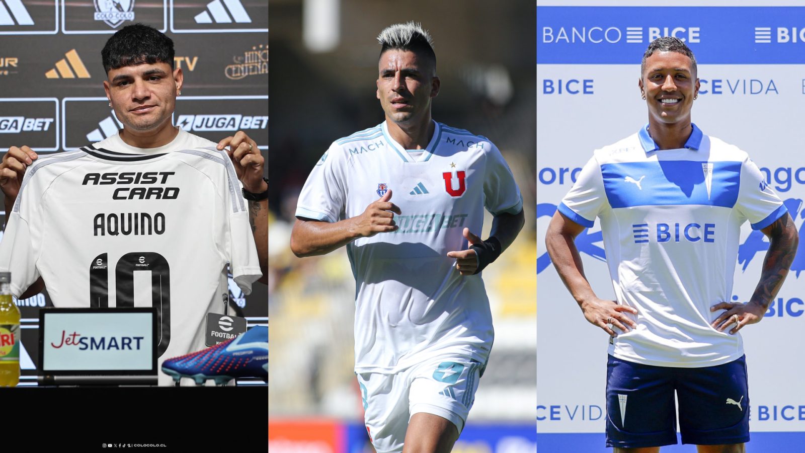 Amistosos Colo Colo, La U, Universidad Católica (UC)