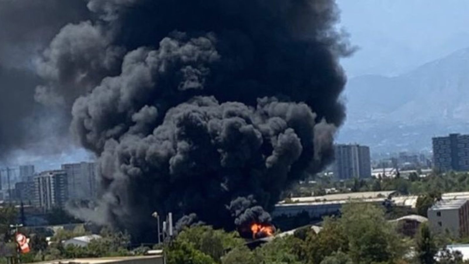 Incendio San Joaquín