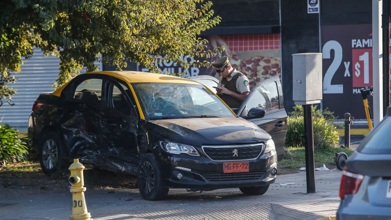 carabinero taxista