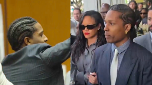 VIDEO - Celebró con Rihanna: la reacción de A$AP Rocky tras ser absuelto en juicio por agresión