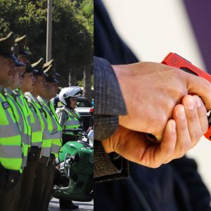 pistolas taser carabineros