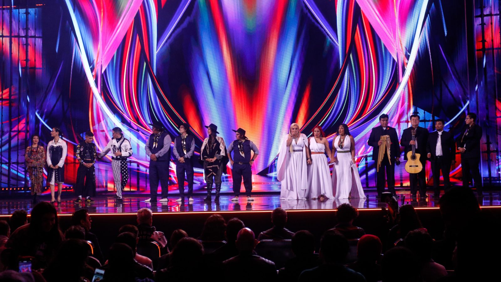 Finalistas competencia internacional y folclórica festival de viña 2025
