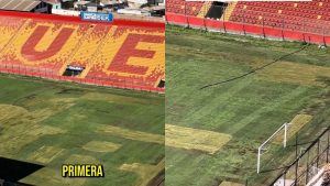 La fuerte acusación por el mal estado del Estadio Santa Laura y el largo tiempo para recuperar la cancha: 