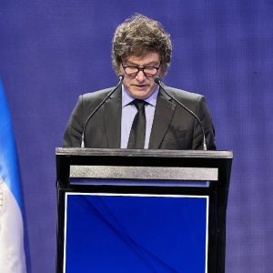 Milei es insultado en Bahía Blanca