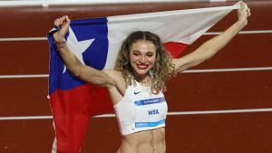 Martina Weil vuelve a romper el récord de Chile y se mete en la final de los Mundiales de Atletismo