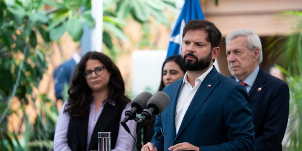 Presidente Boric en gira por india