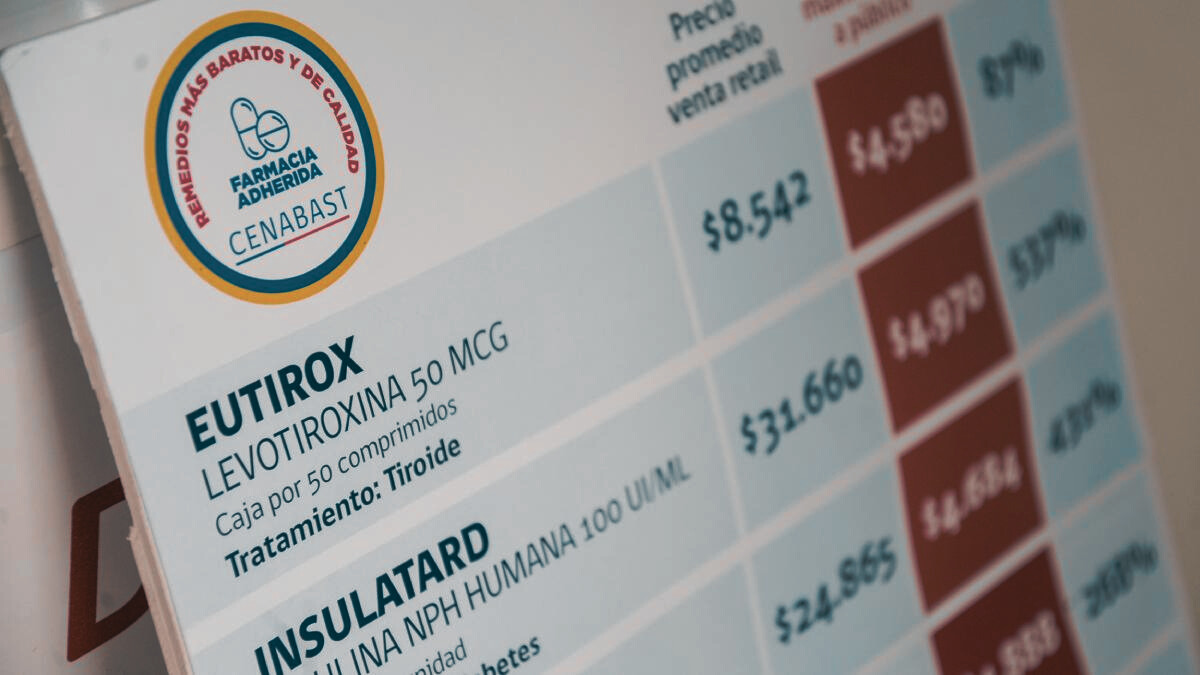 Ley Cenabast: cómo acceder a medicamentos con hasta 80% de descuento
