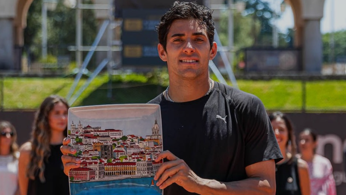 VIDEO - Cristian Garin se corona campeón del Challenger de Oeiras y suma su segundo título consecutivo
