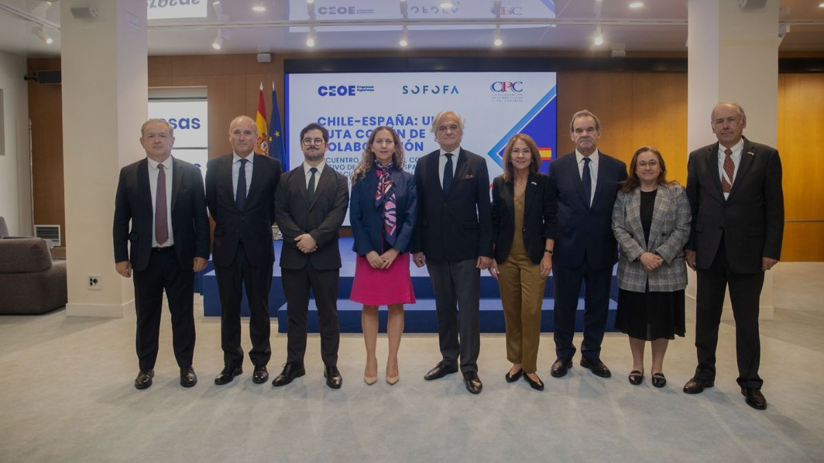 CPC y Sofofa en España: los principales objetivos de la gira que protagonizan los empresarios
