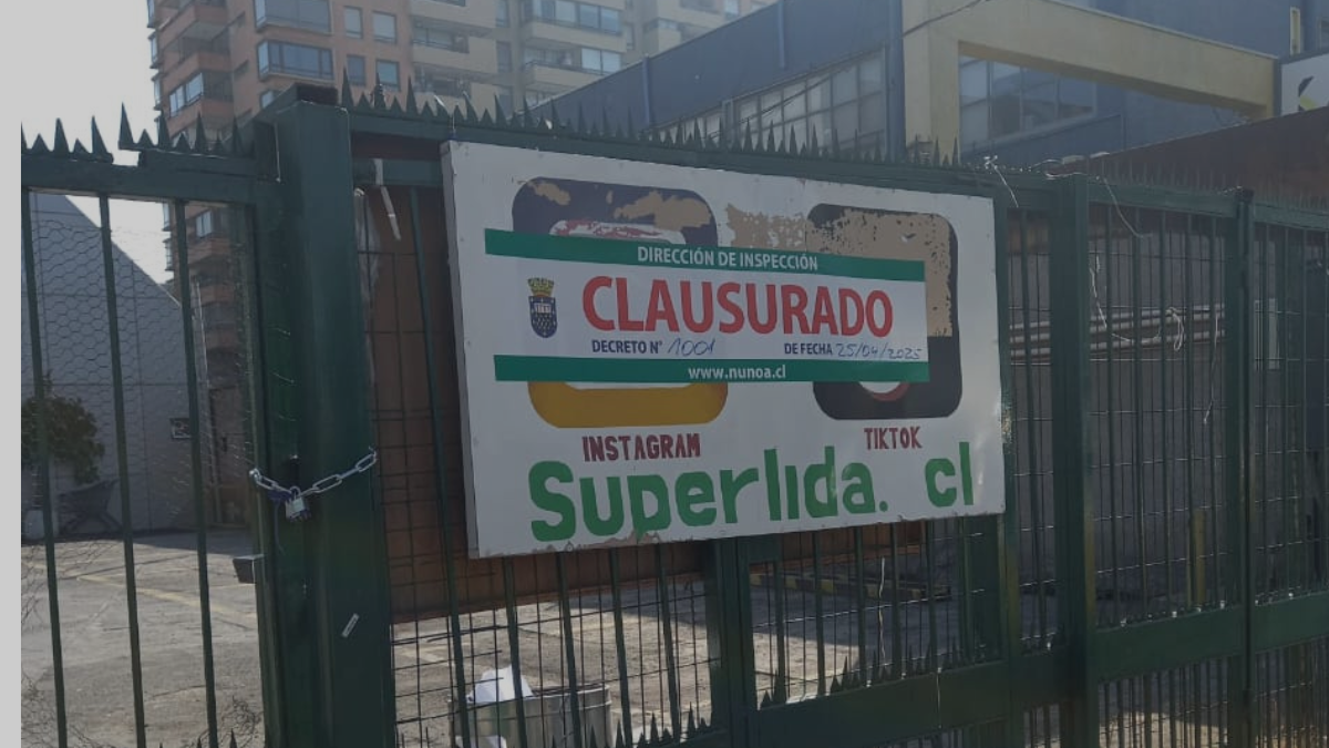 Municipalidad de Ñuñoa aclara la verdadera razón detrás del cierre de mall chino Super Lida