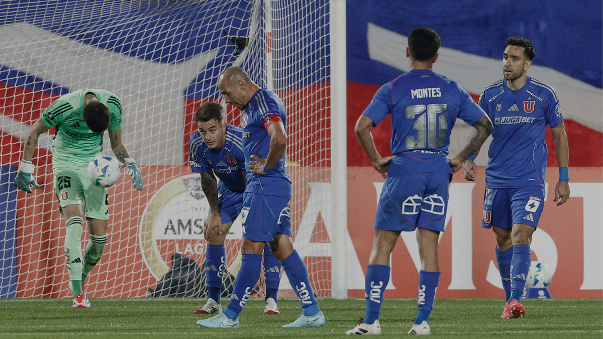 VIDEO - La U no quiso ser menos que Colo Colo y muestra su peor cara en Copa Libertadores