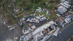 VIDEOS - DMC decreta alarma meteorológica tras paso de tornado por Puerto Varas