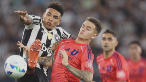 Farra de la U en Brasil: cayó ante Botafogo y deberá conformarse con Copa Sudamericana