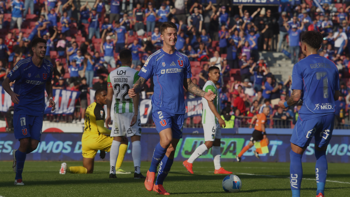 La U goleó a O'Higgins y se metió de lleno en la lucha por el título de la Liga de Primera