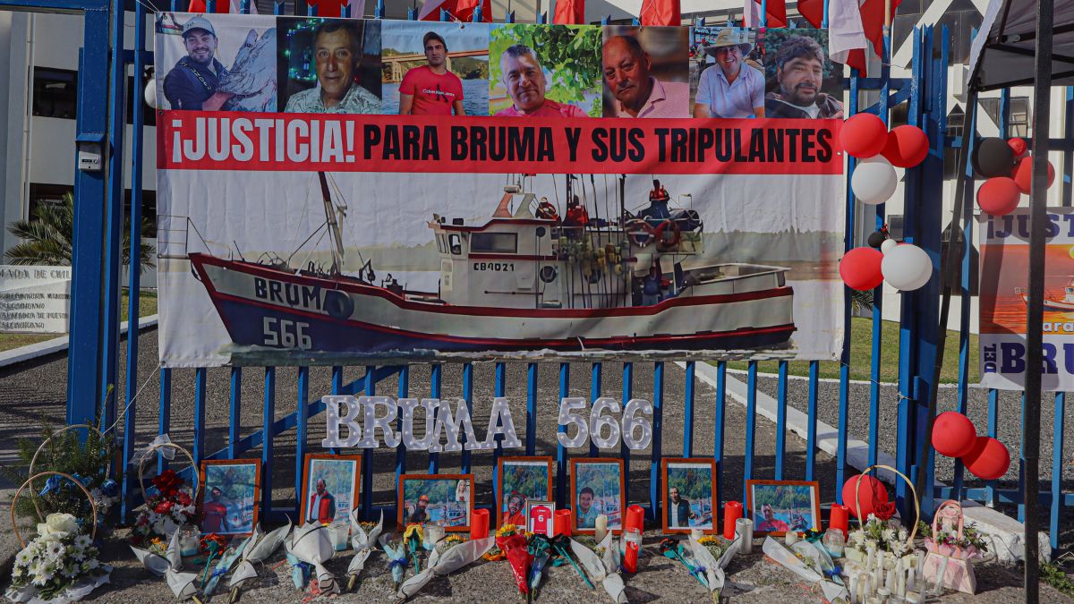 Tras ver imágenes submarinas: familiares de pescadores del Bruma despejaron interrogante que 
