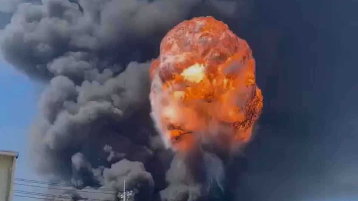 VIDEO - Explosión en planta química en China: al menos cinco muertos y seis desaparecidos