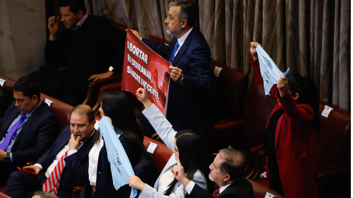 VIDEO - Cuenta Pública 2025: el tenso momento que se vivió respecto al aborto
