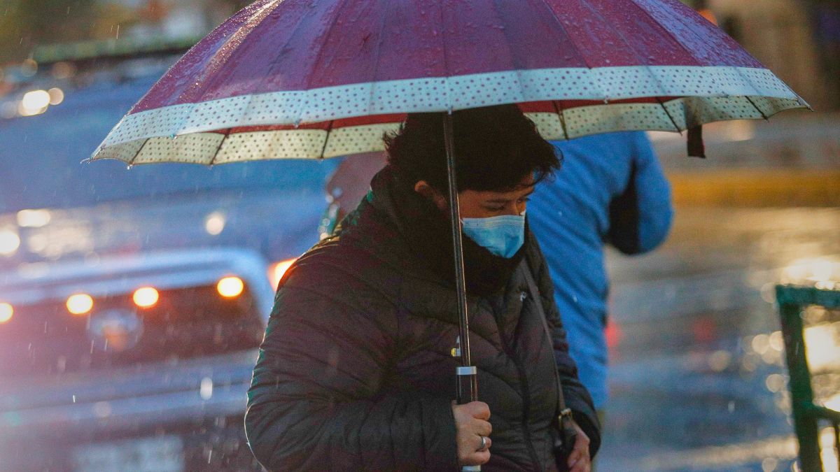 Sistema frontal: hasta qué hora va a llover en Santiago este lunes 16 de junio