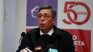 Arturo Barrios, vicepresidente PS: “Óscar Landerretche es un aporte con mucha capacidad, pero no sé si quiera participar en la campaña”