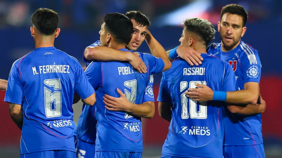 Con varios cambios: la formación de la U de Chile para enfrentar a Guaraní por Copa Sudamericana