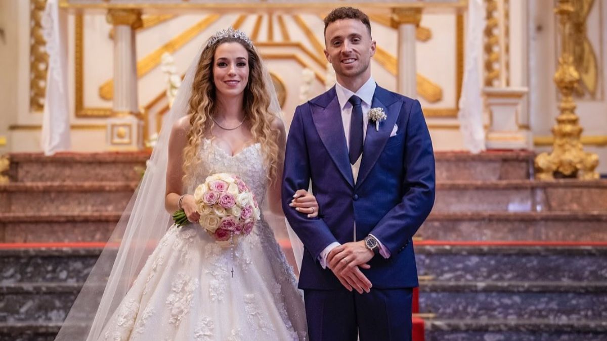 VIDEO - La desgarradora reacción de la esposa de Diogo Jota tras ver su cuerpo