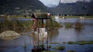 Más de 100 milímetros de agua en 24 horas: intensas lluvias se registran en Región de Aysén