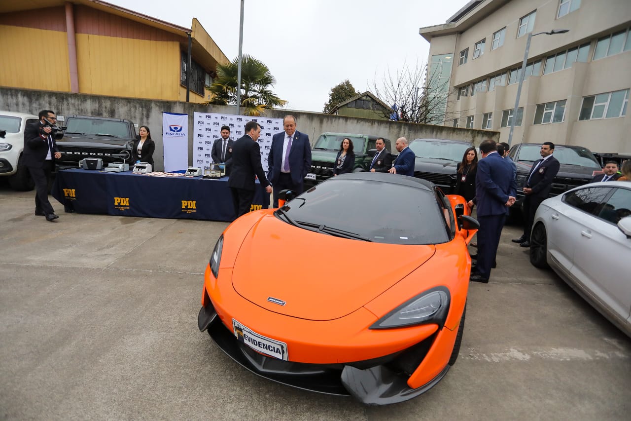 Operación Imperio: qué pasará con el McLaren, BMW y otros vehículos de alta gama incautados a banda de estafadores