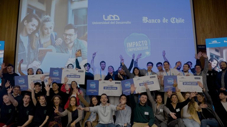 Banco de Chile y UDD convocan a jóvenes universitarios a participar en el 5° Concurso Nacional Impacto Emprendedor
