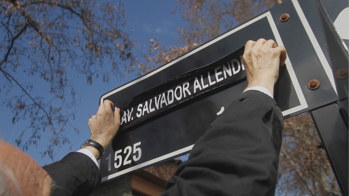 Vicios metodológicos: las razones del oficialismo para llevar el cambio de avenida Salvador Allende a Contraloría