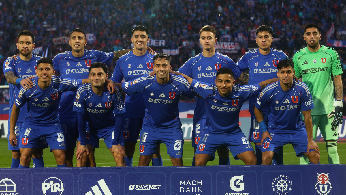 La formación de la U de Chile para enfrentar a Independiente por los octavos de la Copa Sudamericana