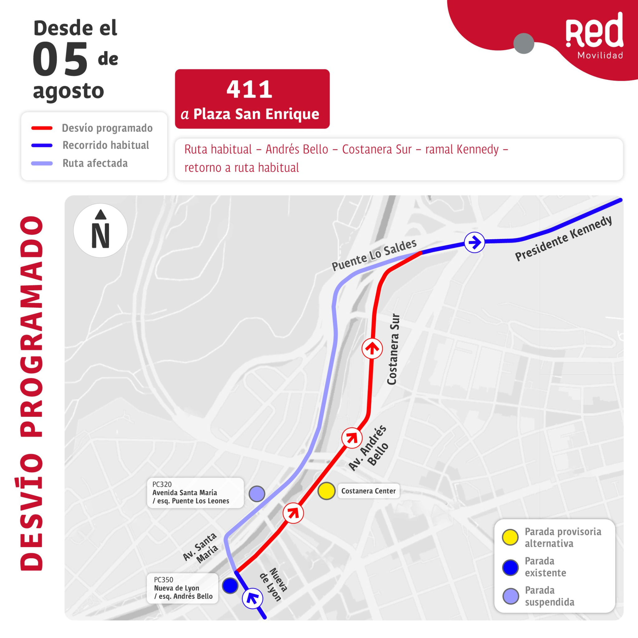 Cierre del Puente Lo Saldes: los desvíos y nuevos recorridos de las ...