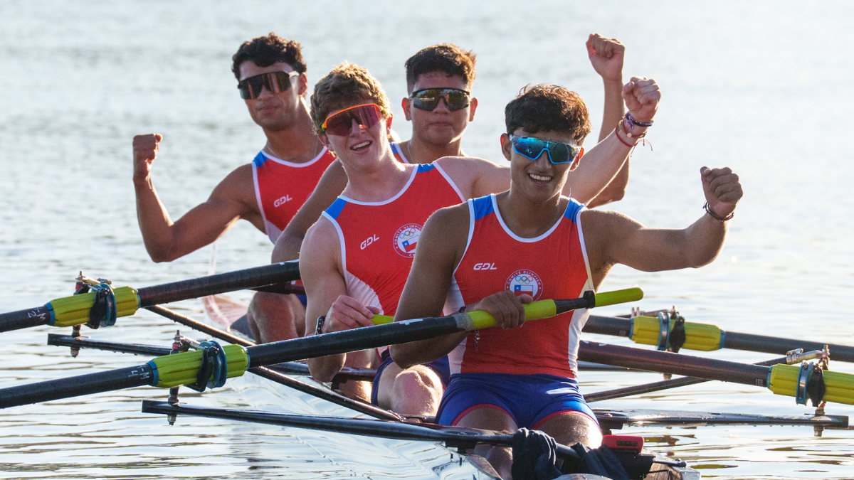 El Team Chile logra su sexto oro y se consolida como la gran potencia en remo en los Panamericanos Junior 2025