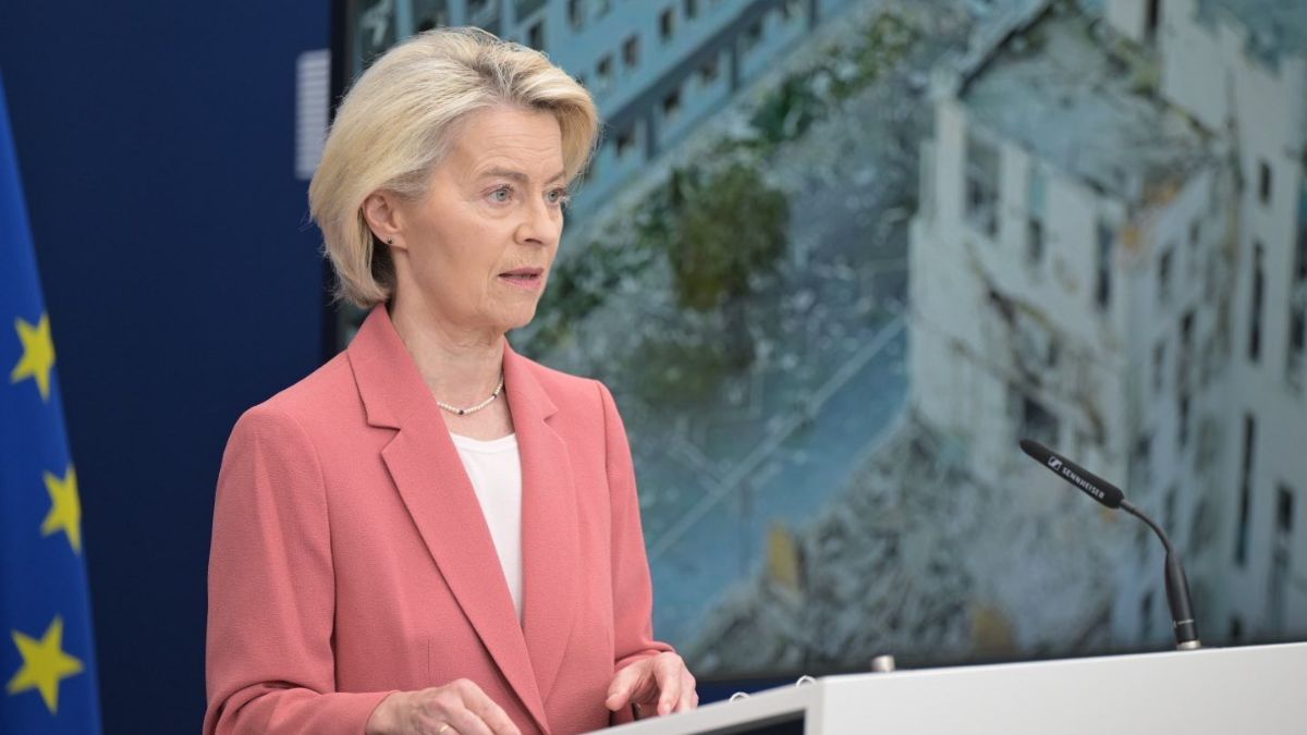Comisión Europea vs Rusia: las versiones cruzadas por la interferencia en el GPS del avión de Ursula von der Leyen